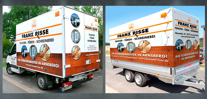 Risse LKW